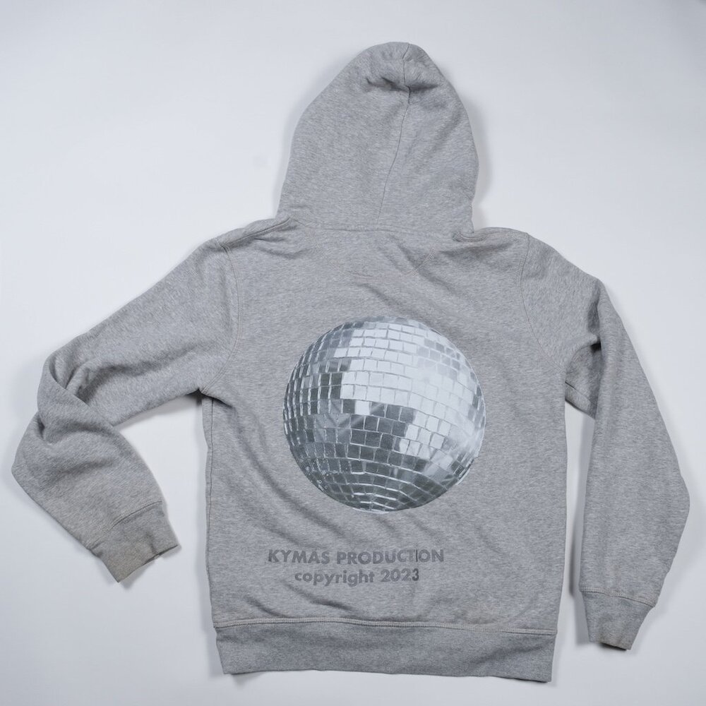 Kymas New York Hoodie Small (unisex sizing) Gray